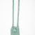 Hand crocheted crossbody bag - 3mm - "Handy bag" - Turquoise