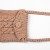 Hand knitted crossbody bag - 3mm - "Nana bag" - Salmon