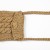 Hand knitted crossbody bag - 3mm - "Nana bag" - Earth