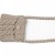 Hand knitted crossbody bag - 3mm - "Nana bag" - Sand