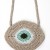Hand crocheted crossbody bag - 3mm - "Talisman bag" - Sand