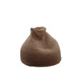 Beanbag crocheted - Small - Medium - Large - 6mm "Pear" - Earth
