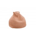Beanbag crocheted - Small - Medium - Large - 6mm "Pear" - Salmon