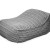 Cozy Lounger crocheted 6mm - "Syros Lounger" - Lava