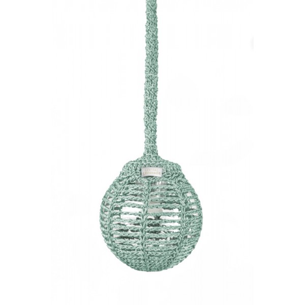 Hanging lamp - D20 / D25 / D30 / D40 - 3mm "Web" - Turquoise