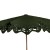 Parasol round classic crocheted - D210 / D260 - 6mm "Braid" - Olive