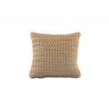 Cushion crocheted both sides - 40*40 / 45*45 - 3mm "BB" - Earth