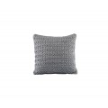 Cushion crocheted both sides - 40*40 / 45*45 - 3mm "BB" - Lava