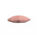 Cushion crocheted both sides - 40*40 / 45*45 - 3mm "BB" - Salmon