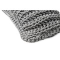 Cushion knitted both sides - 65*28 - 6mm "Chain" - Lava