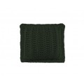 Cushion knitted both sides - 45*45 - 6mm "Chain" - Olive