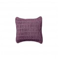Cushion crocheted both sides - 40*40 / 45*45 - 3mm "Web" - Raspberry