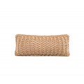 Cushion knitted both sides - 65*28 - 6mm "XX" - Earth