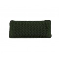 Cushion knitted both sides - 65*28 - 6mm "XX" - Olive