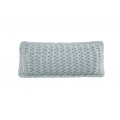 Cushion knitted both sides - 65*28 - 6mm "XX" - Water