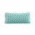 Cushion knitted both sides - 65*28 - 6mm "XX" - Turquoise