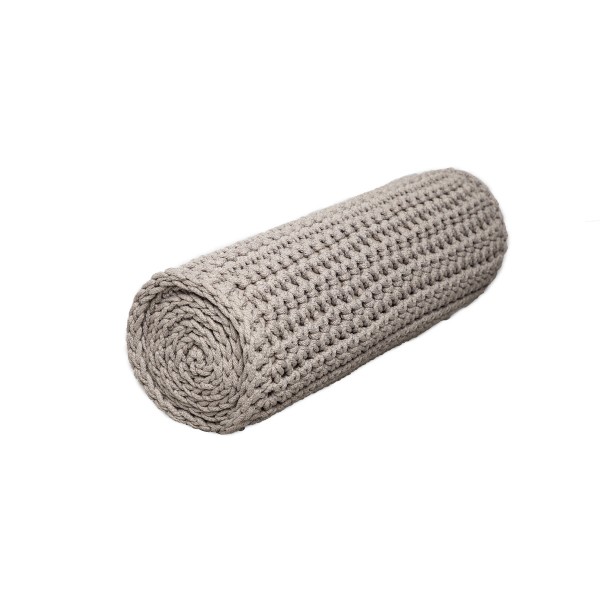 Cylinder crocheted D20*60 / D30*90 - 6mm "Varelaki"- Lava