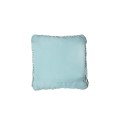 Cushion knitted one side - 45*45 / 60*60 - 6mm "Chain" - Turquoise