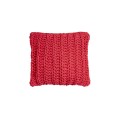 Cushion knitted one side - 45*45 / 60*60 - 6mm "Chain" - Watermelon