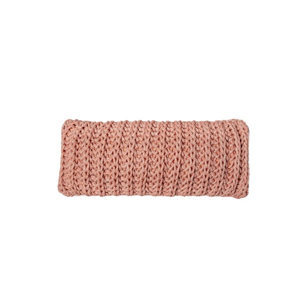 Cushion knitted one side - 65*28 - 6mm "Chain" - Salmon