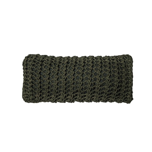 Cushion knitted one side - 65*28 - 6mm "XX" - Olive
