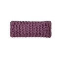 Cushion knitted one side - 65*28 - 6mm "XX" - Raspberry