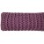 Cushion knitted one side - 65*28 - 6mm "XX" - Raspberry